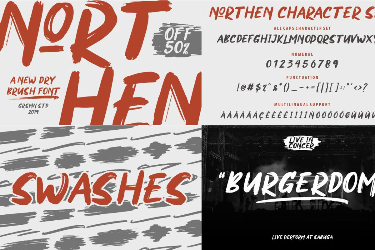 ⚡️BRUSH FONTS COLLECTIONS⚡️ preview 7