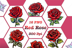 Red Rose clipart