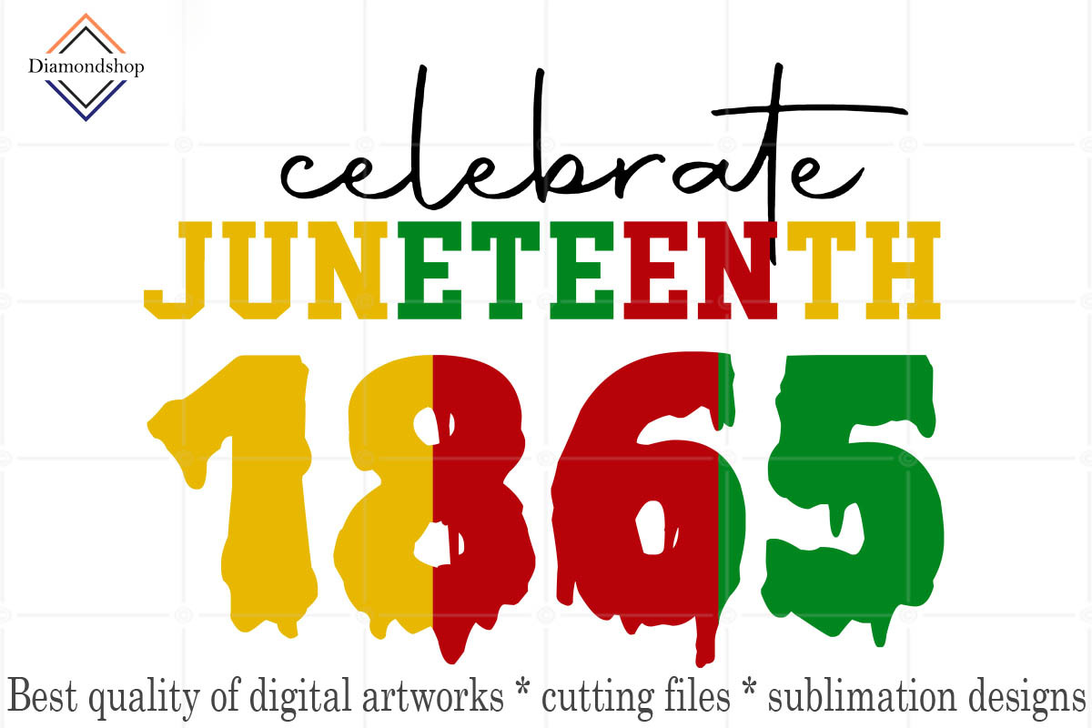 Combo Juneteenth Sublimation Design, a Decorative Illustration by DiamondShop (Photo 7 of 21)