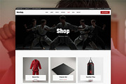 Martial Arts WordPress Theme, a WordPress Template by Nicdark Themes (Thumbnail 3 of 4)