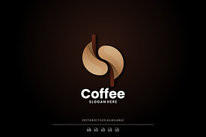 Coffee Gradient Logo