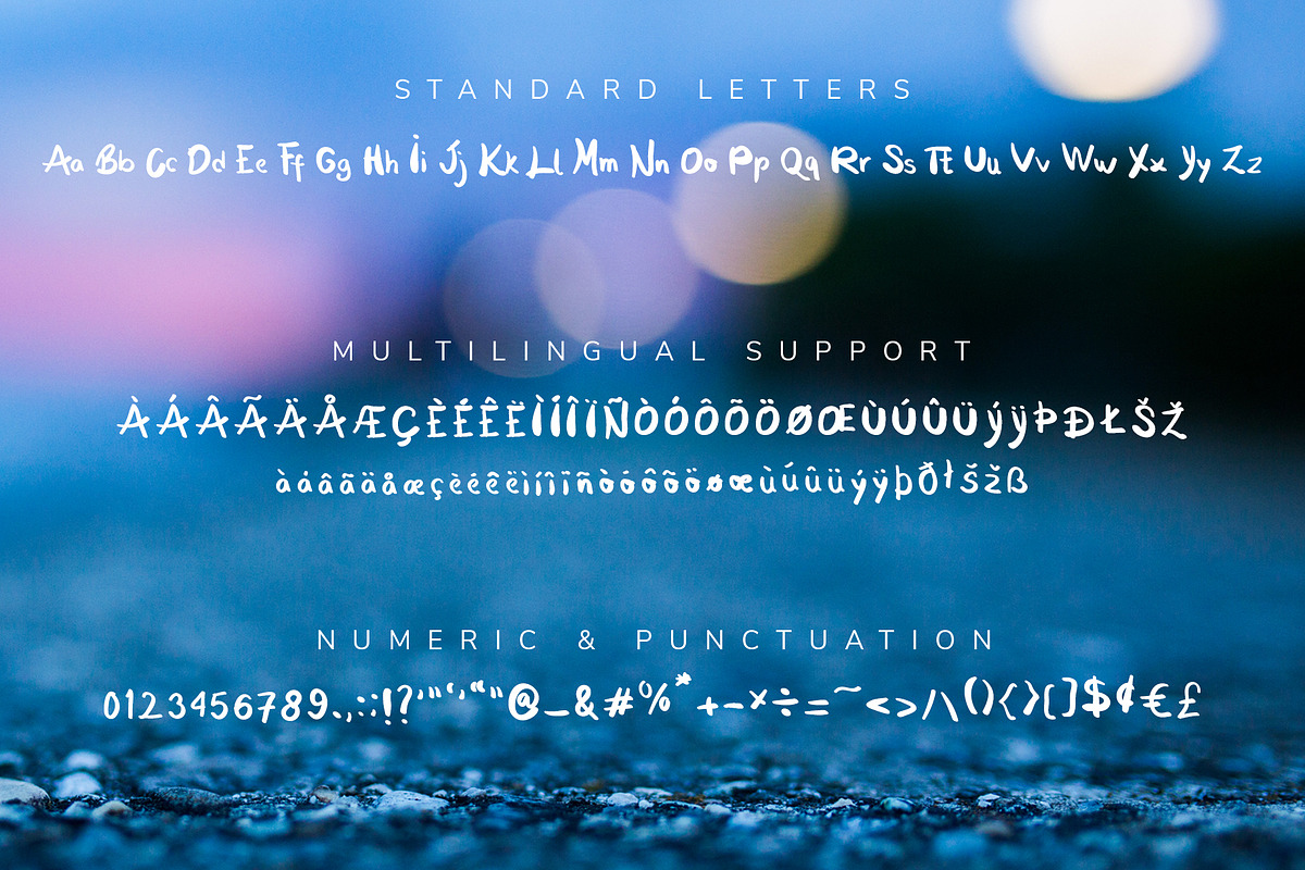 Moontany Font, a Script Font by Masdika Studio (Photo 9 of 9)