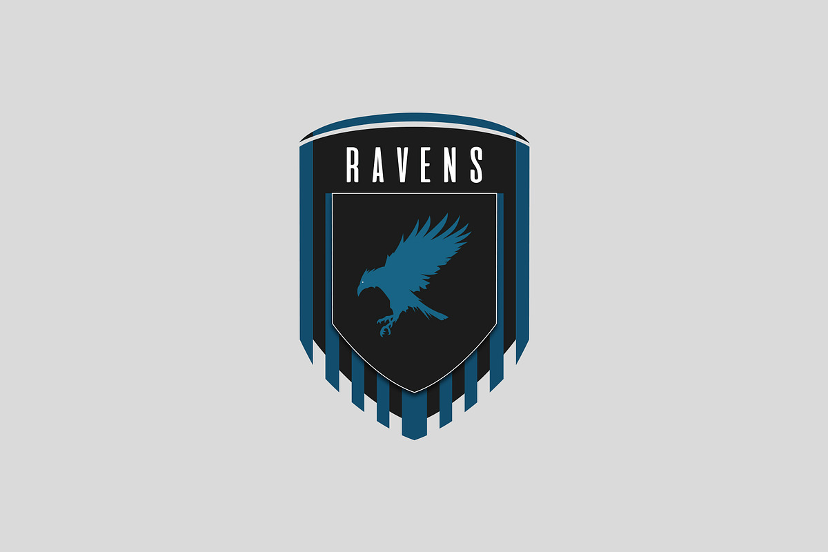 Sport Logo Ravens, a Branding & Logo Template by Midgardians (Photo 2 of 3)