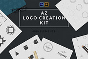 Logo Creation Kit * A-Z Edition -50%, a Branding & Logo Template by VP Fonts (Thumbnail 1 of 7)