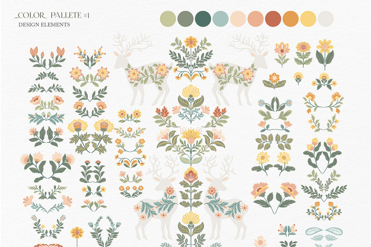Folk Harmony, a Decorative Illustration by Jenny Quince (Photo 3 of 11)