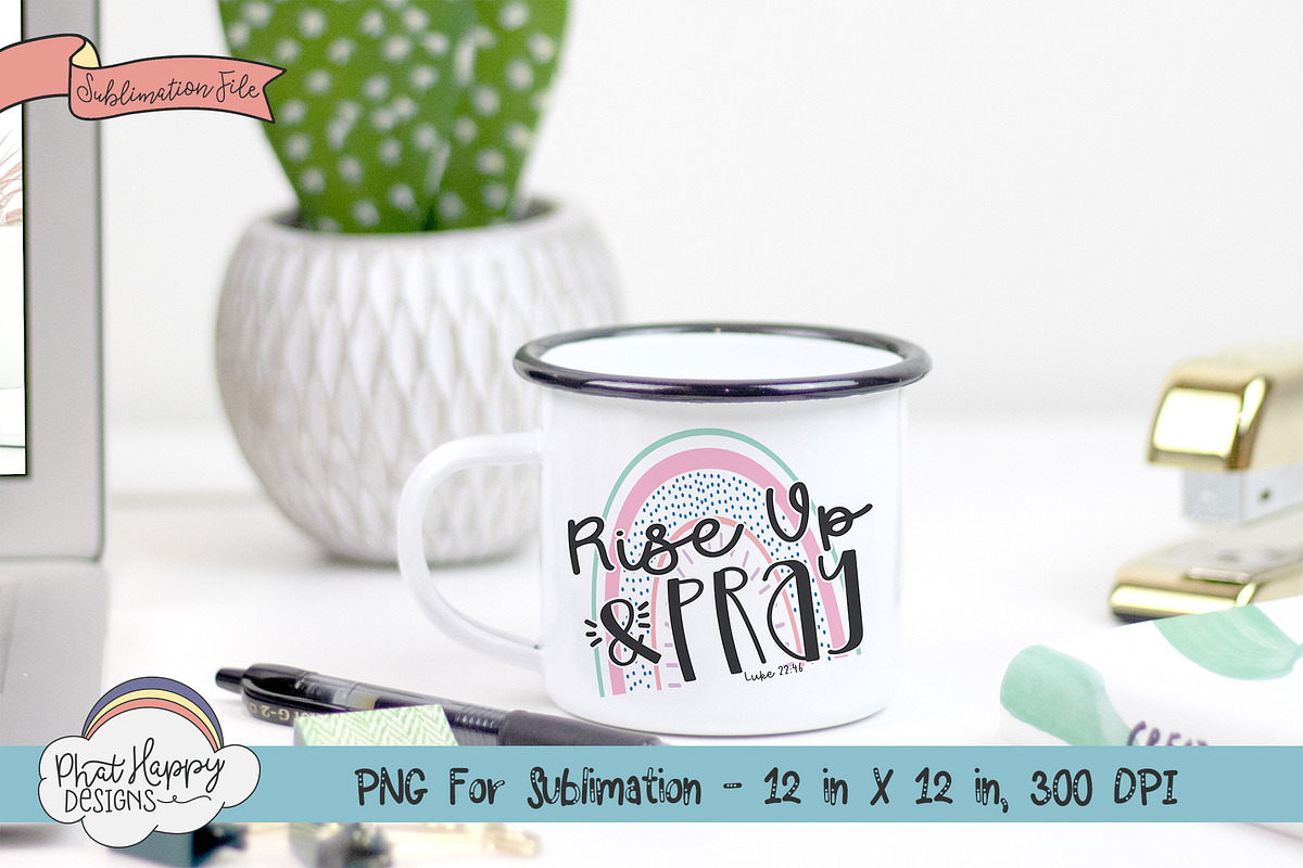 Rainbow Bible Verse Bundle, an Illustration by Phat Happy Life (Photo 5 of 5)