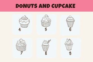 Donuts And Cupcake