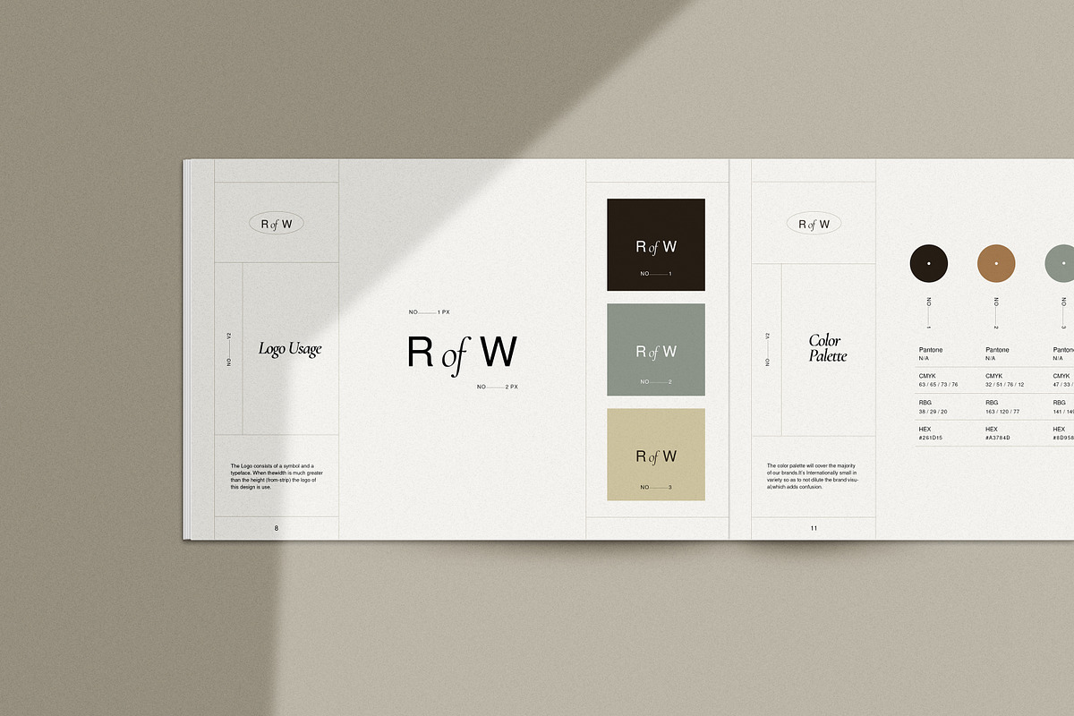 Auburn – Brand Guidelines, a Brochure Template by S A N D Y (Photo 7 of 13)