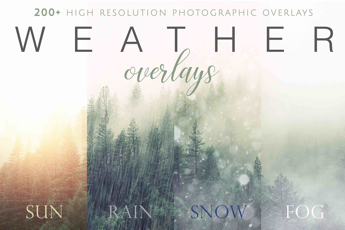 Weather Overlay Bundle, an Object Graphic by Paper Farms (Photo 1 of 26)