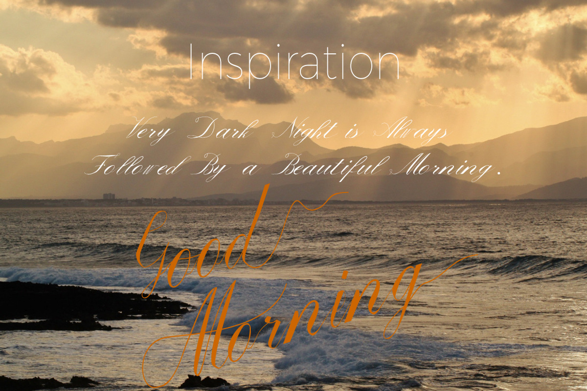 Triana Font preview 2