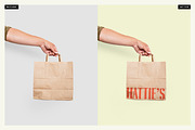 Kraft Paper Carry Bag mockup, a Packaging Mockup by mockstar (Thumbnail 3 of 7)