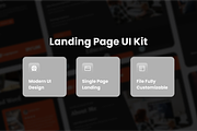 Personal Portfolio Landing Page, an UI Kit Template by SquidPixey (Thumbnail 3 of 5)