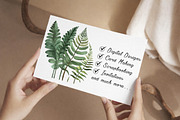Watercolor Palm Tree Clipart, an Illustration by Libby Wishes (Thumbnail 3 of 7)