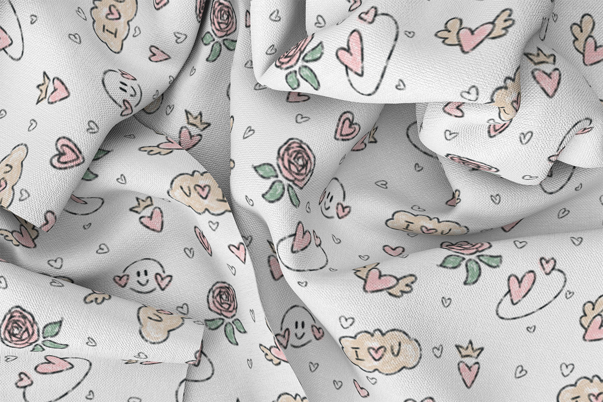 Valentine's Day Seamless Pattern, a Pattern Graphic by ArtOfSoul (Photo 2 of 4)