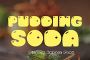 Retro Display Font - Pudding Soda, a Handwritten Font by ZoloDesignHub (Thumbnail 8 of 8)