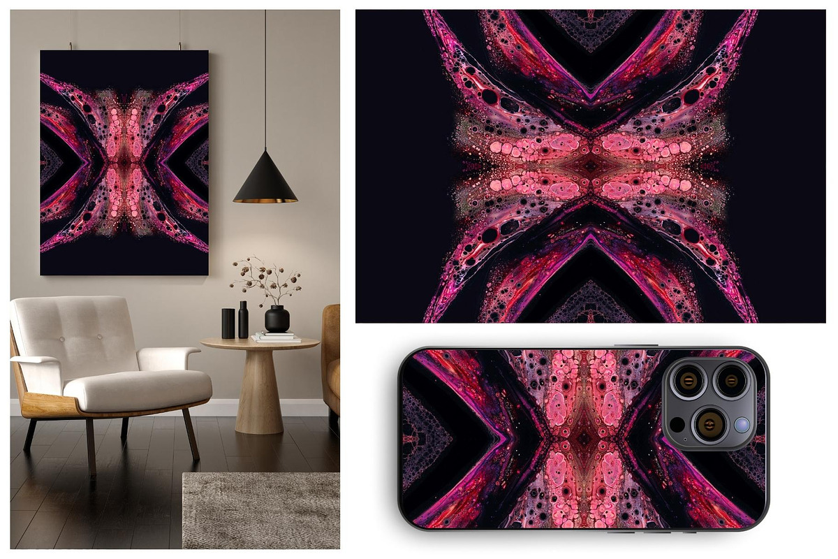 Photo Bundle of Abstract Paintings, a Wallpaper Photo by Susan Wilkinson (Photo 13 of 14)