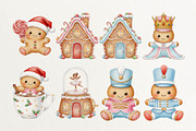 35 Nutcracker clipart Gingerbread, an Object Graphic by PinkJellyfish (Thumbnail 2 of 6)