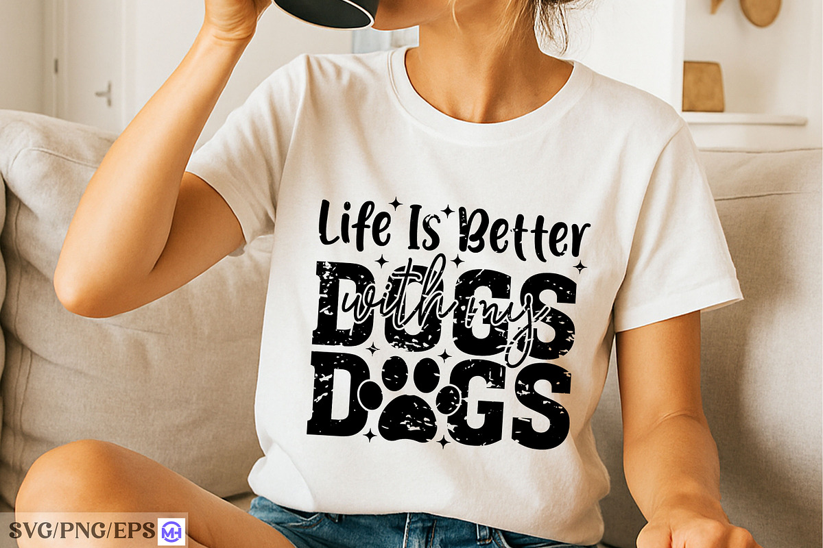 Funny Dog Quotes SVG PNG Bundle, an Animal Illustration by mh_arif (Photo 20 of 29)