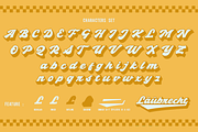 London Script || Retro Bold Font, a Script Font by Rochart (Thumbnail 4 of 12)