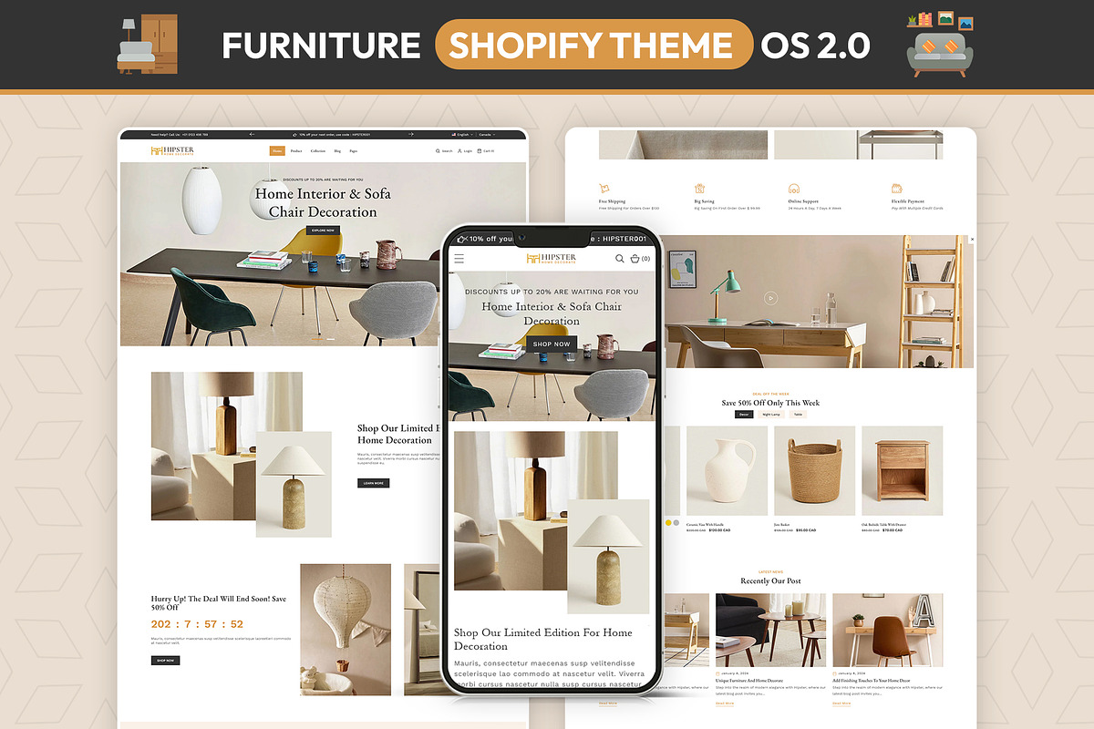 Home Furniture | Shopify Theme