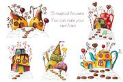 Winter in Candy Land, a Food Illustration by Daria's Magic World (Thumbnail 2 of 4)