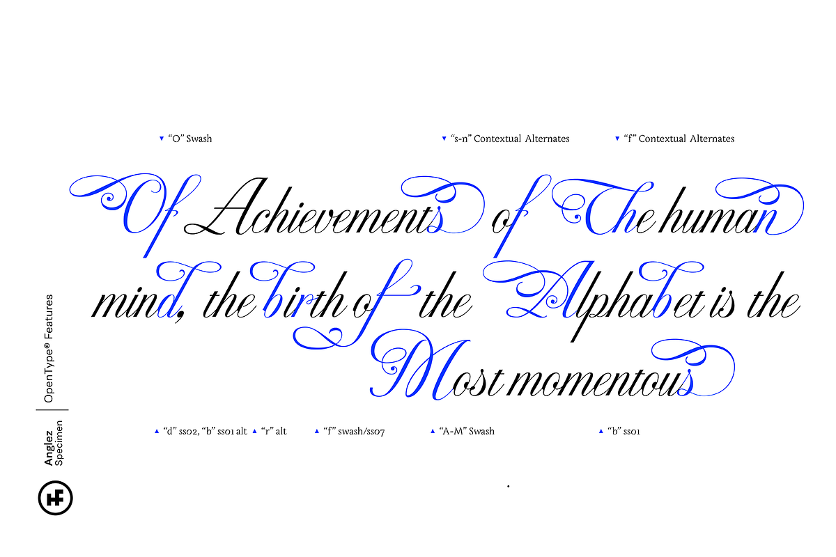 Anglez Script, a Script Font by Hurufatfont (Photo 9 of 10)