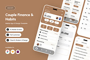 Couplio - Tactile Couple Fintech App, an App Template by productype1 (Thumbnail 1 of 5)