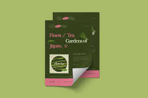 Honcha Matcha Cafe - Poster, a Poster Template by VUNIRA