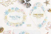 Sparkling snowflakes collection, a Seasonal Illustration by antuanetto (Thumbnail 2 of 16)