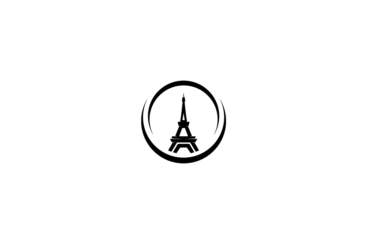 Minimalist Modern Eiffel Tower Logo, a Branding & Logo Template by Luxury Logos (Photo 3 of 4)