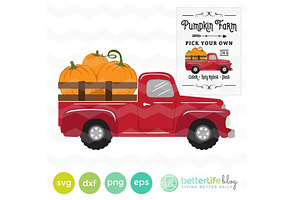 Pumpkin Truck