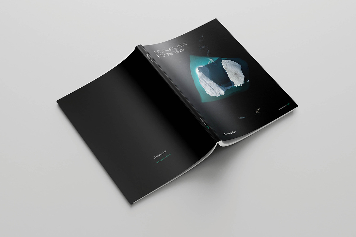 Corporate Annual Report template, a Templates & Theme by Ally Heart (Photo 7 of 11)
