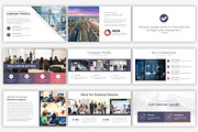 Company Profile PowerPoint Template, a Presentation Template by SlideOne (Thumbnail 5 of 26)