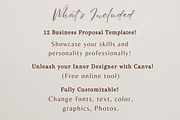 Brown Minimal Business Proposal, a Print Template by TheSimplySereneShop (Thumbnail 7 of 8)