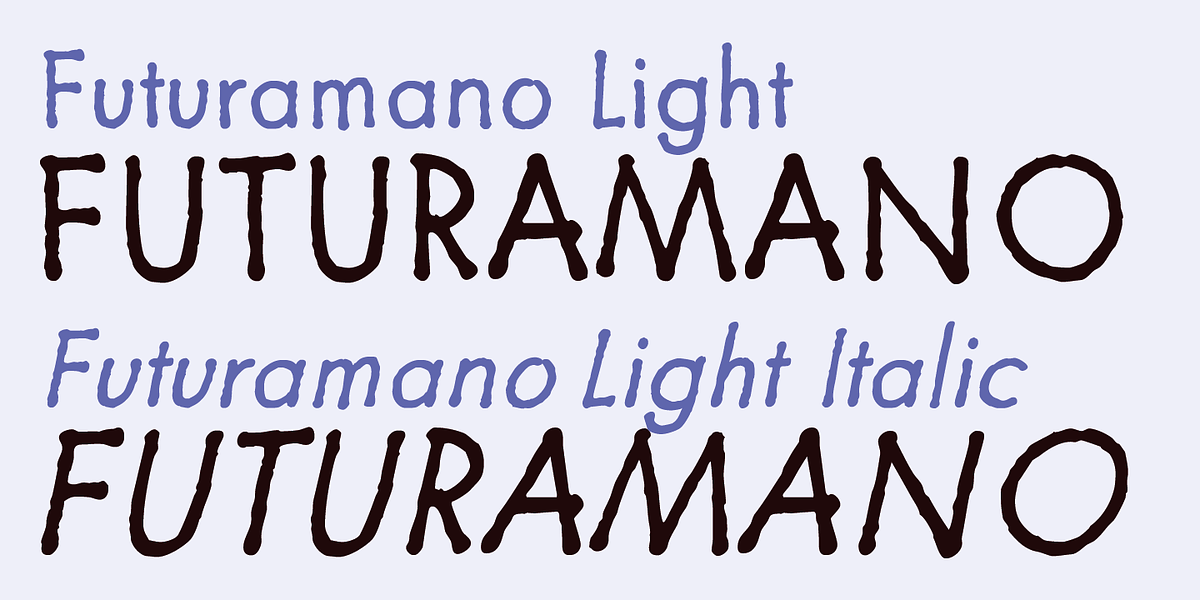 Futuramano, a Handwritten Font by Wiescher-Design (Photo 6 of 8)