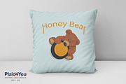 Teddy Bear Kids Print Design, an Animal Illustration by Plaid4You (Thumbnail 3 of 5)