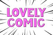 Lovely Comic, a Handwritten Font by FreshTypeINK (Thumbnail 1 of 8)
