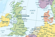 Europe - travel political map, a Graphic by PorcuPen Works (Thumbnail 7 of 7)