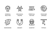 96 Science icons, an Outline Icon by vectorstank (Thumbnail 14 of 14)