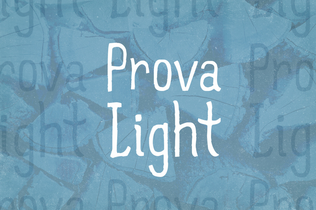 Prova Light & Light Italic preview 4