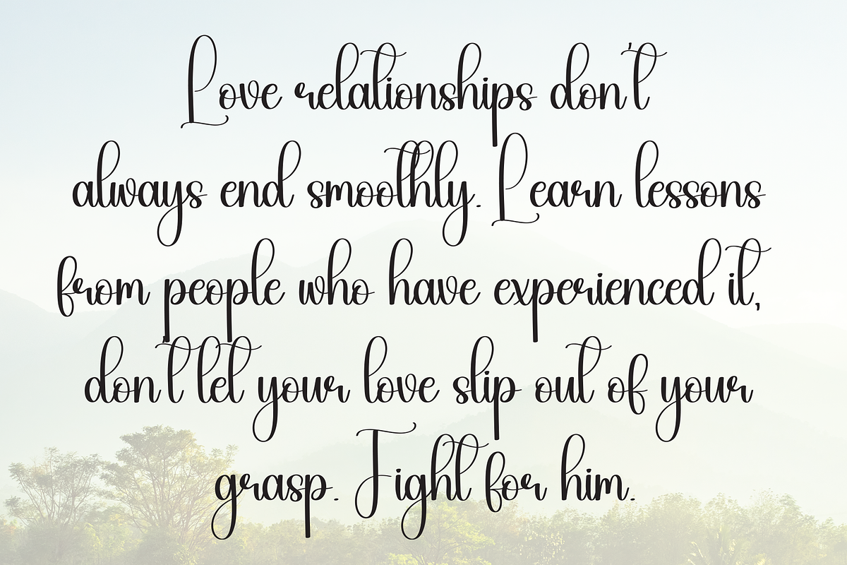 Thankful | Script Font, a Handwritten Font by Scratchones (Photo 6 of 9)