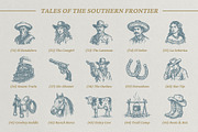 Wild South: 60 Frontier Vectors, an Object Illustration by lettett (Thumbnail 5 of 8)