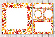 Autumn Frames And Leaves Collection, a Decorative Illustration by Vector beauty (Thumbnail 3 of 6)