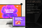 Vibrant Startup Pitch Deck, a Presentation Template by Creatif Foundry (Thumbnail 6 of 7)
