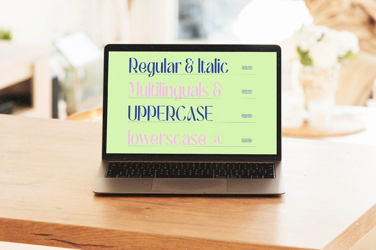 Varkes Elegant Display Typeface, a Sans Serif Font by timelesstype.co (Photo 8 of 15)