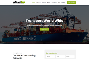 MoveUp - Transport Elementor Kit