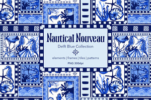 Nautical Delft Blue Collection