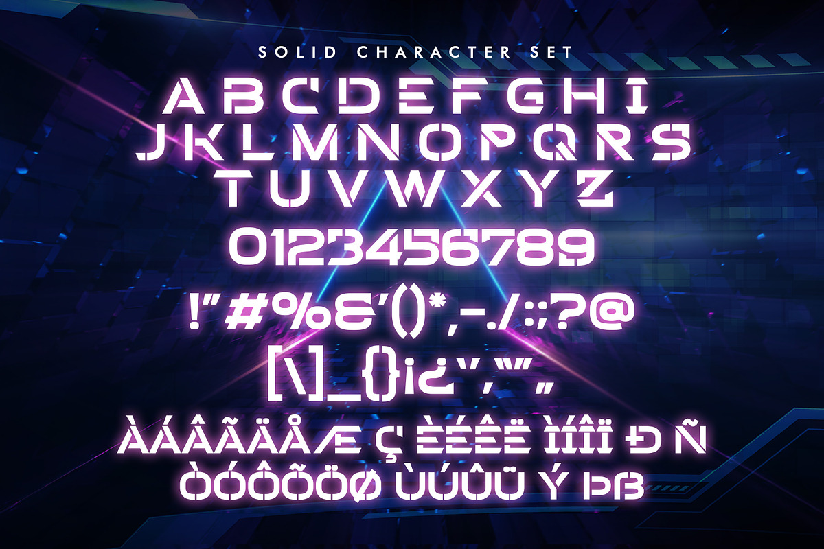 Neurock - A Futuristic Font, a Sans Serif Font by Almarkhatype (Photo 9 of 10)