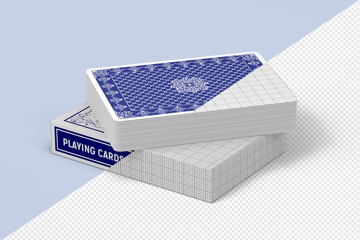 Playing Cards Mockup v.8 - 8 views, an Advertising Mockup by Illusiongraphic (Photo 11 of 22)