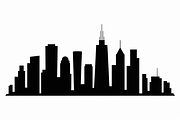 Elegant Skyline Silhouette Design, an Illustration by Amazin_art (Thumbnail 7 of 7)